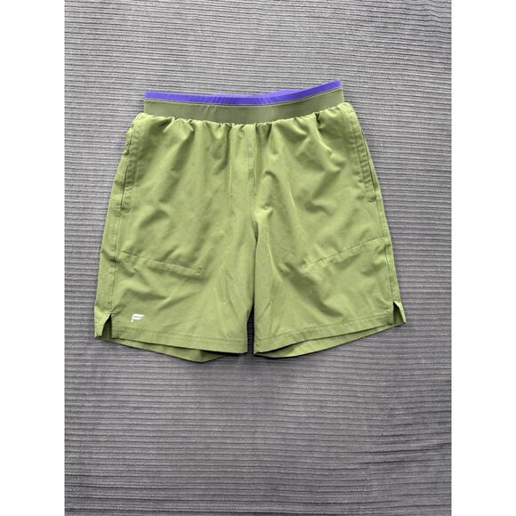 Fabletics The Fundamental Short Men Small Green Athletic Running Gym Workout. - Picture 1 of 7